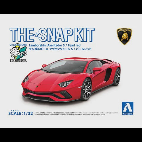 1/32 SNAP Lamborghini Aventador S (Pearl Red)