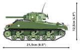 1/28 M4A3 Sherman 852 Pcs
