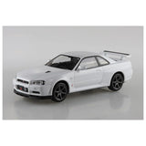 1/32 SNAP NISSAN R34 SKYLINE GT-R (White)
