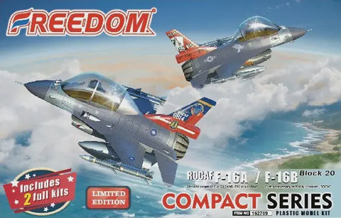 Egg F16A 20th Ann 21st Sqd & F-16B 80th Ann of 814 Air Combat ROCAF (2 Kits)