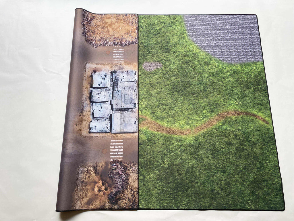 PLAYMATS Wargaming Matte 112x152cm - Zukunftsstadt Design Für Warhammer