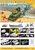 1/72 LCM(3) LANDING CRAFT + M4A1 W/DEEP WADING