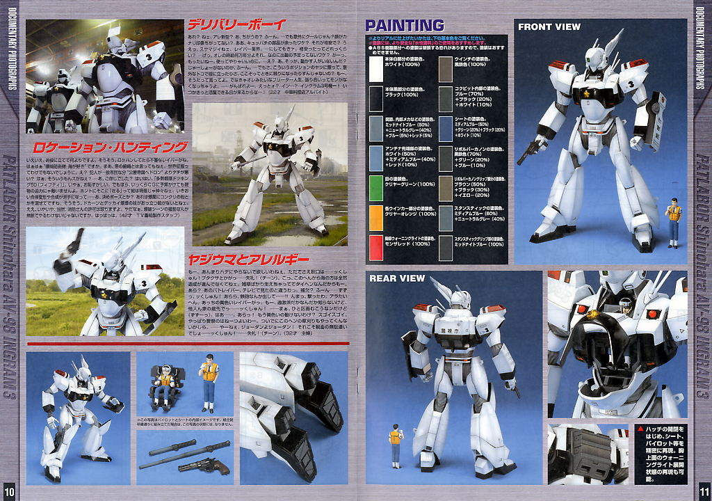 sahara1/35 MG PATLABOR INGRAM 特別セット sahara1/35 MG PATLABOR INGRAM 特別セット Bandaï Patlabor MG