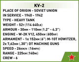 1/48 KV-2 Tank 510Pcs