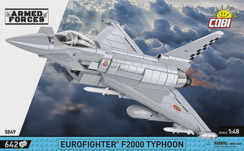 1/48 Eurofighter F2000 Typhoon 642 Pcs