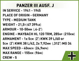 1/35 Panzer III Ausf.J 590 Pcs