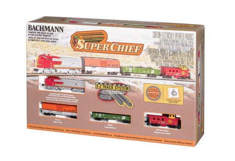 N Scale Super Chief Train Set