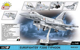 1/48 Eurofighter F2000 Typhoon 642 Pcs