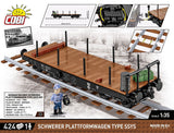 1/35 Schwerer Plattwormwagen Type Ssys 424 Pcs