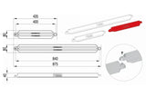 Kyosho R/C Circuit Fence Set with 2 First Mini-Z car starter pack