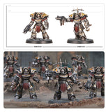 Cataphractii Terminators with Combi-bolters and Power Fists