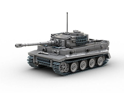 1/33 Tiger I Tank in Grey