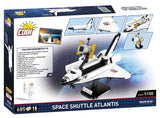 1/100 Space Shuttle Atlantis Model (685 pcs)