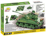 1/35 Sherman IC Firefly Hybrid 600 Pcs
