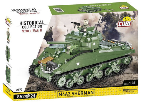 1/28 M4A3 Sherman 852 Pcs