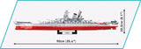 1/300 Battleship Yamato 2665 pcs