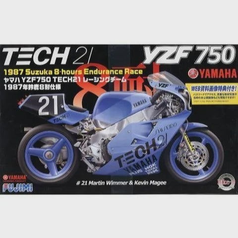 1/12 YAMAHA YZR750 TECH21 1985 (Bike-No5)