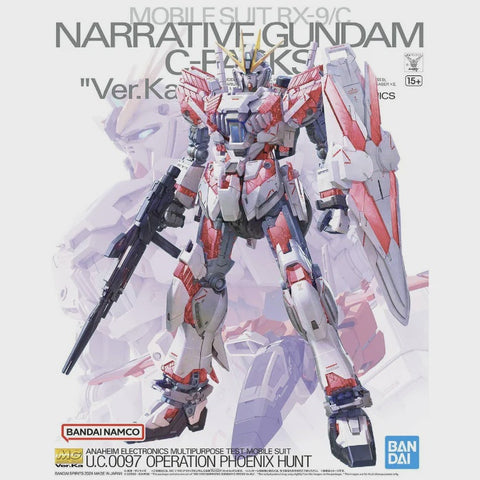 MG 1/100 Narrative Gundam C-Packs Ver.Ka