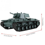 1/16 Soviet Union KV-1S RC Heavy Tank