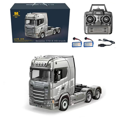 Huina 1/18 Scania Truck 4WD (Grey)