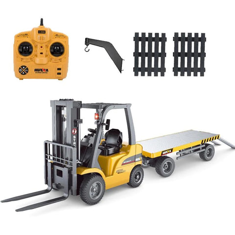 1/10 RC Forklift w/ Flat Bed Trailer