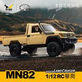 1/12 Toyota LC79 4WD RC Crawle RTR (Yellow)