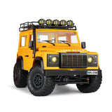 1/12 Land Rover Defender RC Rock Crawler RTR - Yellow