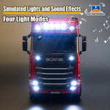 Huina 1/18 Scania Truck 4WD (Red)