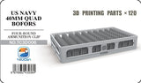 1/35 US Navy 40mm Quadruple Bofors Full options kit