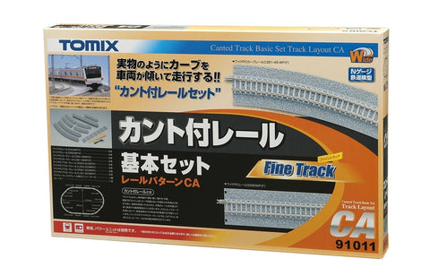 N Scale Canted track basic set