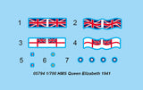 1/700 HMS Queen Elizabeth 1941