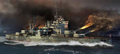 1/700 HMS Queen Elizabeth 1941