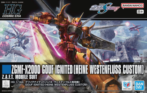 HG 1/144 GOUF IGNITED HEINE WESTENFLUSS CUSTOM