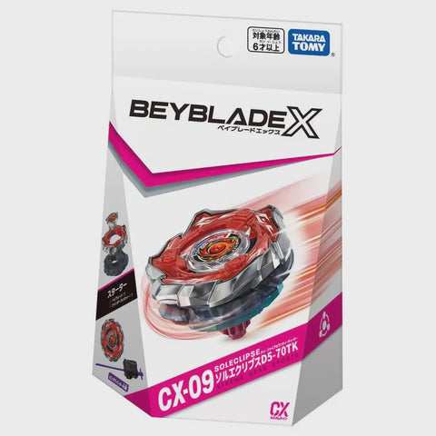 BEYBLADE X CX-09 Starter Sol Eclipse D5-70TK