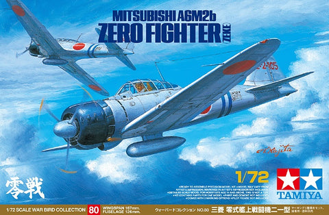 1/72 Mitsubishi A6M2b Zero Fighter Type 21 (Zeke)