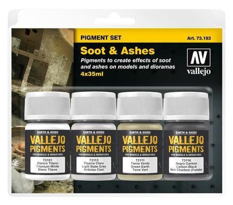 PIGMENTS SOOT AND ASHES 4 X 35ML