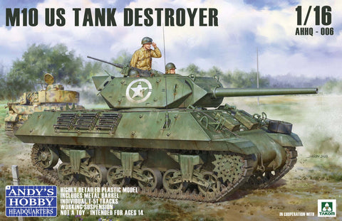 Andy's Hobby HQ 1/16 M10 Tank Destroyer