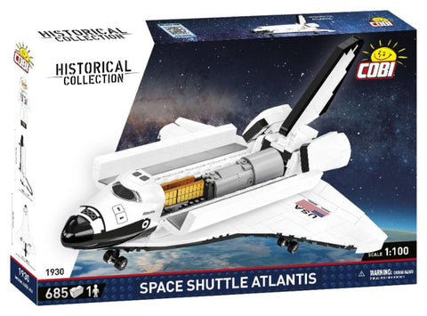 1/100 Space Shuttle Atlantis Model (685 pcs)