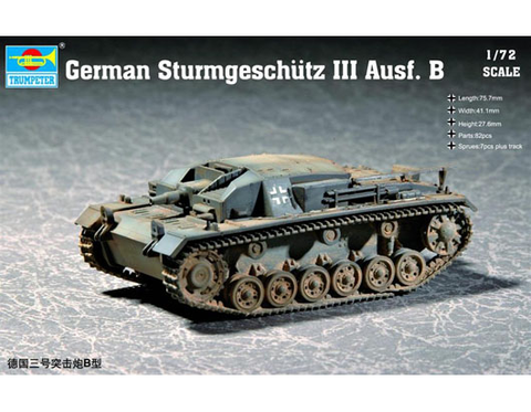 1/72 GERMAN STURMGESCHUTZ III AUSF. B
