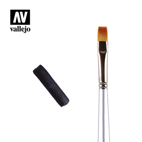 Vallejo Flat Rectangular Brush