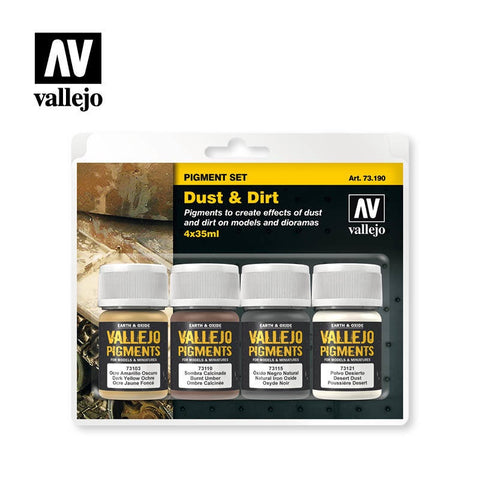 PIGMENTS SET DUST AND DIRT 4 X35ML