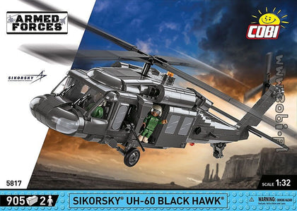 1/32 Sikorsky UH-60 Black (905pcs)