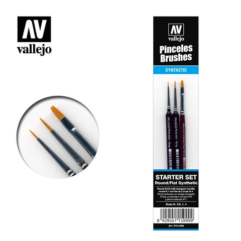 Vallejo Starter Brush Set