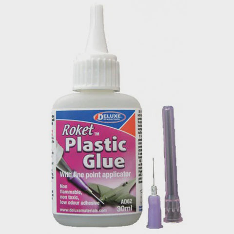 Deluxe Materials Roket Plastic Glue 30ml