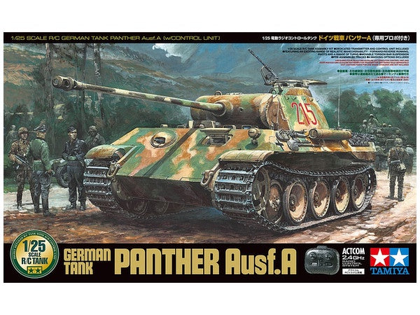 ホビーラジコン Tamiya 1/25 German Panther Ausf.F ホビーラジコン Tamiya 1/25 German Panther Ausf.F 1/25 Rct